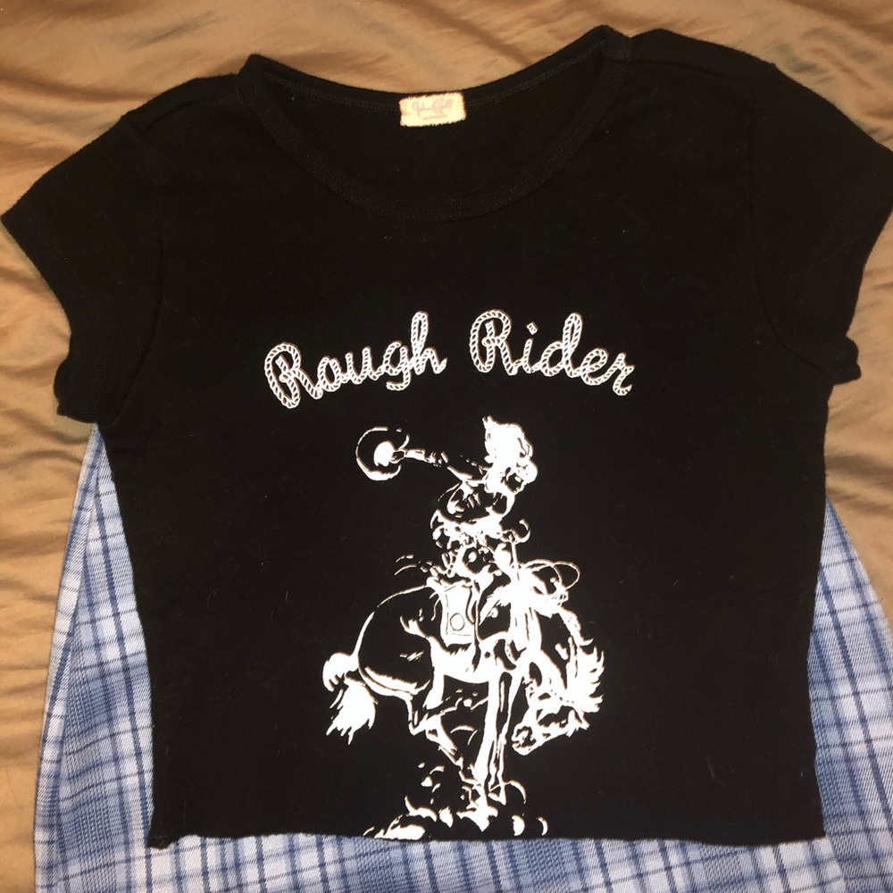 Brandy Melville rough rider graphic t